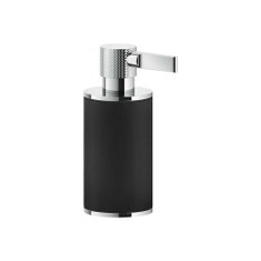Immagine di Gessi INCISO ACCESSORIES dispenser a parete colore nero, finitura cromo 58538#031
