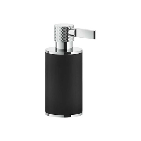 Immagine di Gessi INCISO ACCESSORIES dispenser a parete colore nero, finitura cromo 58538#031