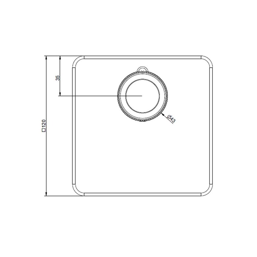Immagine di Gessi VENTI20 SHOWER miscelatore termostatico alta portata a parete, finitura cromo 65316#031