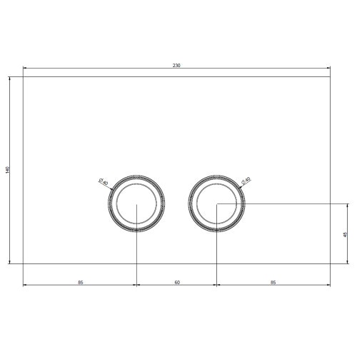 Immagine di Gessi TOTAL LOOK placca di finitura per VIEGA PREVISTA 12, finitura cromo 54661#031