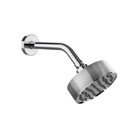 Immagine di Gessi ANELLO soffione anticalcare a parete, Ø 11.8 cm, finitura cromo 63354#031