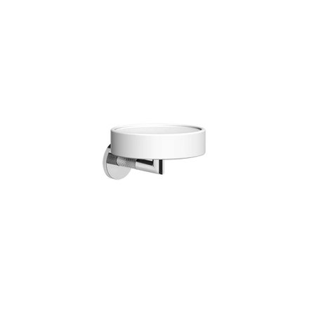 Immagine di Gessi ANELLO porta sapone a parete bianco, finitura cromo 63701#031