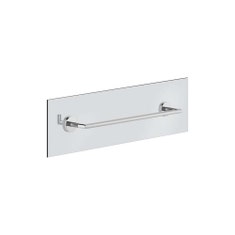 Immagine di Gessi ANELLO maniglia e portasalvietta per vetro 45 cm, finitura cromo 63826#031