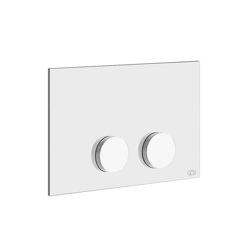 Immagine di Gessi ANELLO DIAMANTATO placca di finitura per GEBERIT OMEGA 12, finitura cromo 54627#031