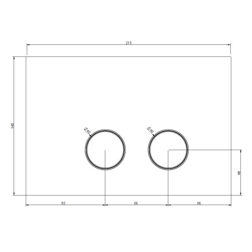 Immagine di Gessi ANELLO DIAMANTATO placca di finitura per SANIT, Villeroy&Boch ViConnect 92246100 e 92247600, finitura cromo 54631#031