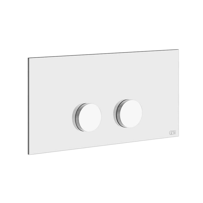 Immagine di Gessi ANELLO DIAMANTATO placca di finitura per VIEGA PREVISTA 12, finitura cromo 54633#031