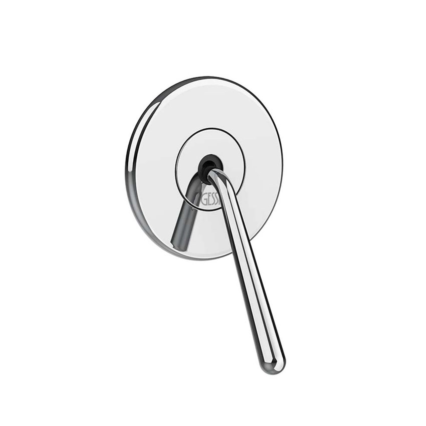 Immagine di Gessi GOCCIA parte esterna miscelatore a parete 1 via, finitura cromo 33044#031