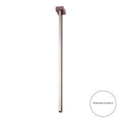 Immagine di Gessi RETTANGOLO bocca a soffitto altezza personalizzabile, finitura cromo 20199#031