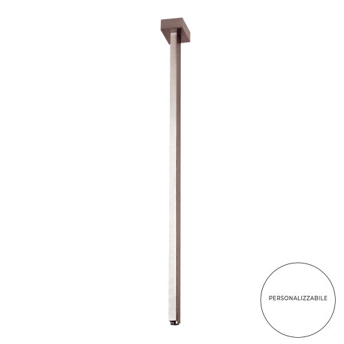 Immagine di Gessi RETTANGOLO bocca a soffitto altezza personalizzabile, finitura cromo 20199#031