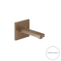 Immagine di Gessi RETTANGOLO bocca a parete bocca lunghezza personalizzabile, finitura rame brushed PVD 20118#708