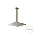 Immagine di Gessi SHOWER soffione anticalcare a soffitto, braccio altezza personalizzabile, finitura finox 15199#149
