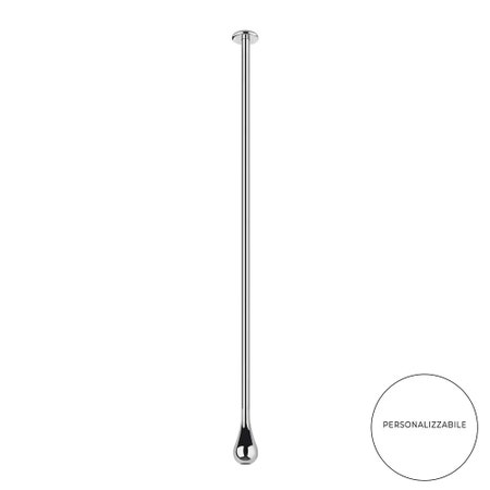 Immagine di Gessi GOCCIA bocca a soffitto, lunghezza personalizzabile, da completare con comando remoto non incluso, finitura cromo 33799#031