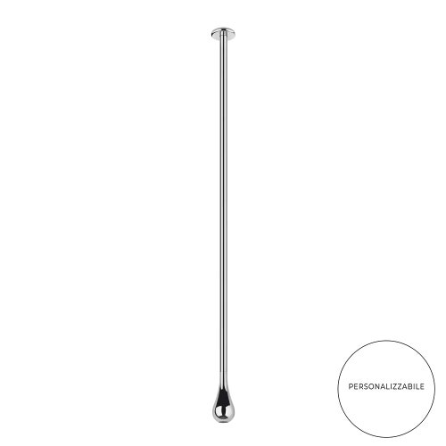 Immagine di Gessi GOCCIA bocca a soffitto, lunghezza personalizzabile, da completare con comando remoto non incluso, finitura cromo 33799#031