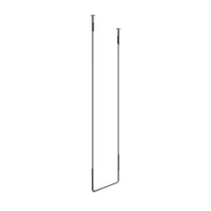 Immagine di Gessi GOCCIA ACCESSORIES porta salvietta a soffitto 45 cm, finitura cromo 38144#031