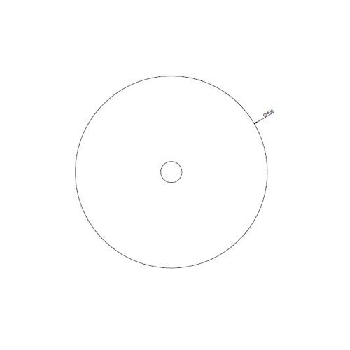 Immagine di Gessi GOCCIA TOTAL LOOK ciotola d'appoggio Ø40 cm, finitura bright platinum 39100#524