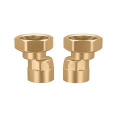 Immagine di Caleffi Coppia di codoli eccentrici attacco 1" per gruppi serie 165, 166 e 167 165006