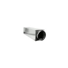 Immagine di Irsap ALVEO silenziatore  DN160 L.17 P.60 cm, con doppio attacco maschio A00SIL0600160A0