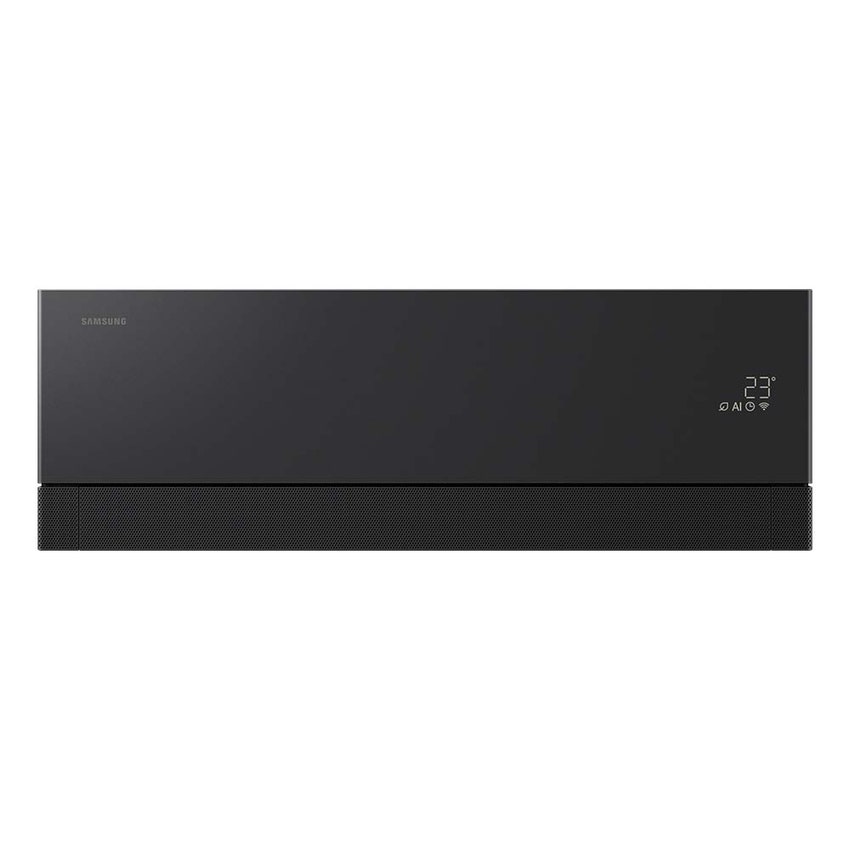 Immagine di Samsung WINDFREE Première climatizzatore a parete monosplit inverter A+++/A++, Wi-Fi e AI colore Soapstone Charcoal | unità esterna 2 kW unità interna 7000 BTU F-AR07PRB
