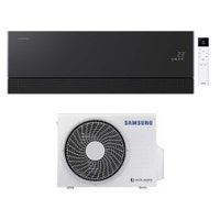 Immagine di Samsung WINDFREE Première climatizzatore a parete monosplit inverter A+++/A++, Wi-Fi e AI colore Soapstone Charcoal | unità esterna 2 kW unità interna 7000 BTU F-AR07PRB