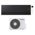 Immagine di Samsung WINDFREE Première climatizzatore a parete monosplit inverter A+++/A++, Wi-Fi e AI colore Soapstone Charcoal | unità esterna 2.5 kW unità interna 9000 BTU F-AR09PRB