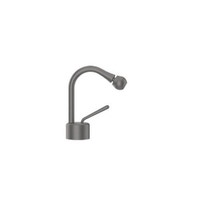 Immagine di Gessi GOCCIA miscelatore bidet, senza scarico, con flessibili di collegamento, finitura black metal brushed GHRC 33607#126
