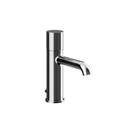 Immagine di Gessi HABITO miscelatore lavabo H.19 cm, con scarico, con flessibili di collegamento, finitura cromo 70001#031