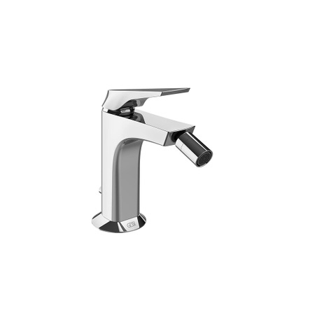 Immagine di Gessi VENTAGLIO miscelatore bidet H.15 cm, con scarico e flessibili, finitura cromo 72007#031
