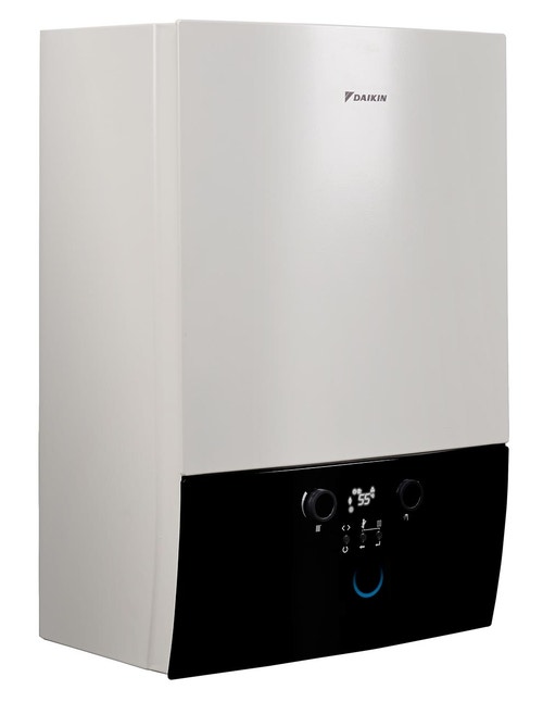 Immagine di Daikin ALTHERMA 3 C GAS caldaia murale a condensazione metano/gpl 28 kW solo riscaldamento con kit valvole e coperchio SB.D2TND028A4A/V