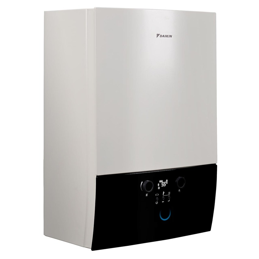 Immagine di Daikin ALTHERMA 3 C GAS caldaia murale a condensazione metano/gpl 28 kW solo riscaldamento con kit valvole e coperchio SB.D2TND028A4A/V