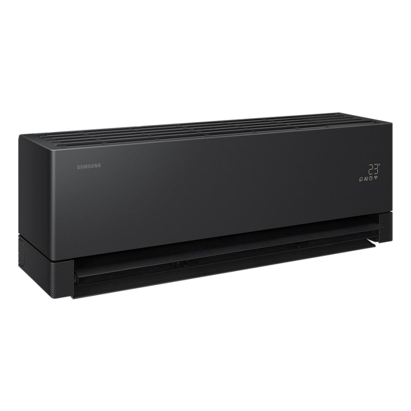 Immagine di Samsung WINDFREE Première climatizzatore a parete monosplit inverter A+++/A++, Wi-Fi e AI colore Soapstone Charcoal | unità esterna 3.5 kW unità interna 12000 BTU F-AR12PRB