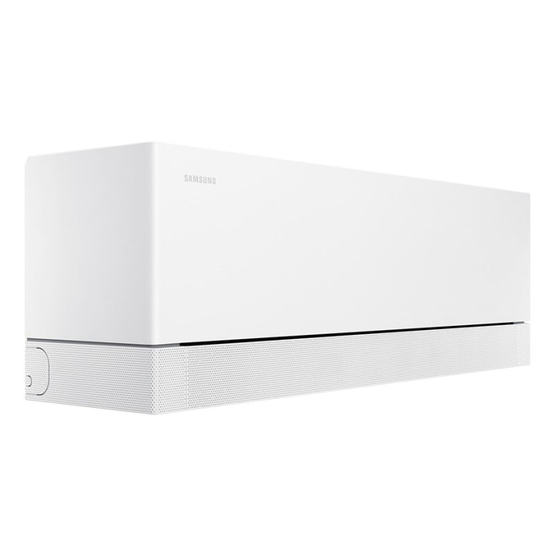 Immagine di Samsung WINDFREE Première Plus climatizzatore a parete monosplit inverter A+++/A+++, Wi-Fi e AI colore Essential White | unità esterna 3.5 kW unità interna 12000 BTU F-AR12PRP