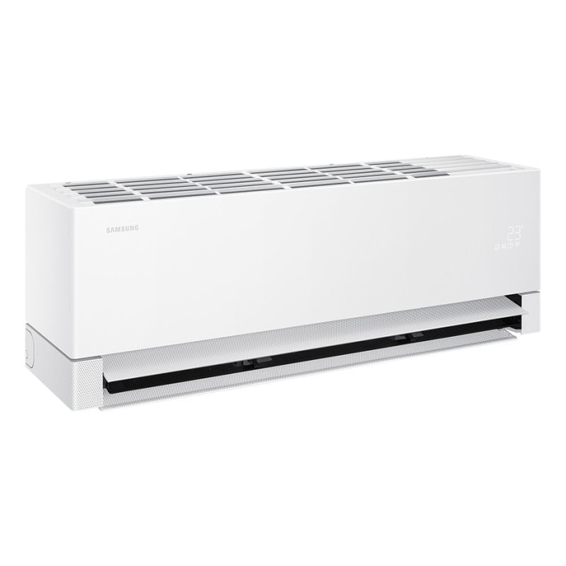 Immagine di Samsung WINDFREE Première Plus climatizzatore a parete monosplit inverter A+++/A+++, Wi-Fi e AI colore Essential White | unità esterna 3.5 kW unità interna 12000 BTU F-AR12PRP