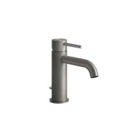 Immagine di Gessi 316 FLESSA miscelatore lavabo con scarico e flessibili di collegamento, finitura steel brushed 54001#239