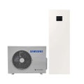 Immagine di Samsung EHS SPLIT R32 Sistema integrato composto da pompa di calore Inverter 6 kW e sistema ClimateHub S2 2 zone per riscaldamento, raffrescamento e produzione ACS AE060RXEDEG/EU+AE200DNXSPG/EU