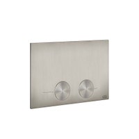 Immagine di Gessi TOTAL LOOK placca di finitura per TECE, finitura steel brushed 54617#239