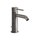 Gessi 316 INTRECCIO miscelatore bidet con scarico e flessibili di collegamento, finitura steel brushed 54107#239
