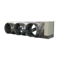 Immagine di Daikin PLENUM di mandata aria, medio s, 2 x Ø 200 mm uscite, per FBA-A(9) taglia 035 e 050 AZEZ6DAIBS07S2