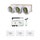 Tecnosystemi PROAIR PACK CAB SILVER 3L kit per gestione multi-zona, con plenum in lamiera coibentata e 3 serrande motorizzate Ø 20 cm GAD400402