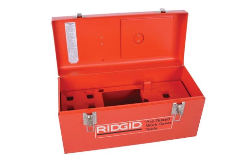 Immagine di Ridgid Cassetta per trasporto scanalatrice 915 e set di rulli 93497