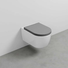 Immagine di Cielo SMILE PRO 53 vaso sospeso, senza sedile, colore bianco finitura lucido SMVSKP