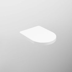 Immagine di Cielo SMILE coprivaso in termoindurente, colore bianco finitura lucido CPVSM