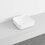 Immagine di Cielo SHUI COMFORT lavabo quadrato H 12,5 x 40 x 40 cm, da appoggio, colore bianco finitura lucido SHCOLAQ40
