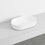 Immagine di Cielo SHUI COMFORT lavabo ovale H 12.5 x 60 x 38 cm, da appoggio, colore bianco finitura lucido SHCOLAO60