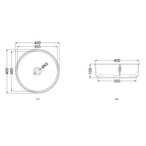 Immagine di Cielo SHUI COMFORT lavabo tondo H 12,5 x 40 x 40 cm, da appoggio, colore lino finitura opaco SHCOLAT40LN