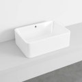 Immagine di Cielo SHUI COMFORT lavabo rettangolare H 20 x 60 x 42 cm, da appoggio, colore bianco finitura lucido SHLAA6020