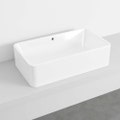 Immagine di Cielo SHUI COMFORT lavabo rettangolare H 20 x 75 x 42 cm, da appoggio, colore bianco finitura lucido SHLAA7520