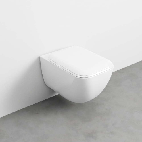 Immagine di Cielo SHUI COMFORT vaso sospeso, senza brida, senza sedile, colore bianco finitura lucido SHCOVSK