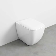 Immagine di Cielo SHUI COMFORT vaso a terra bifunzionale, con scarico traslato, senza brida, senza sedile, colore bianco finitura lucido SHCOVAKTR