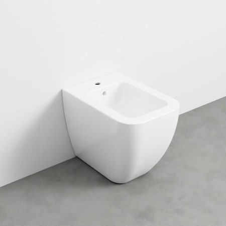 Immagine di Cielo SHUI COMFORT bidet a terra monoforo, colore bianco finitura lucido SHCOBI