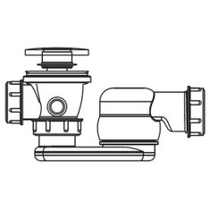 Immagine di Cielo sistema di scarico per vasche SHUI COMFORT SHCOMEC